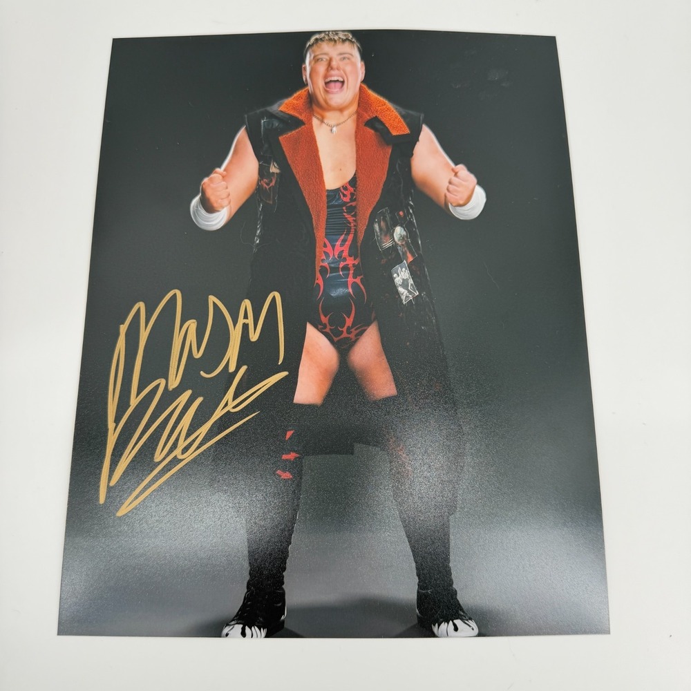 Mason Rook (8x10) WWE NXT Photo Signed Auto Autographed